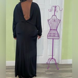 Open Back Spandex Dress